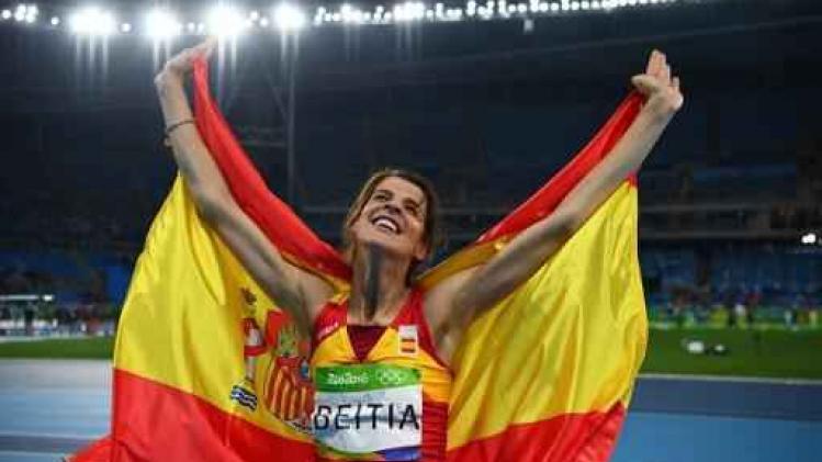 OS 2016 - Spaanse hoogspringster Ruth Beitia heeft aan 1m97 genoeg voor goud
