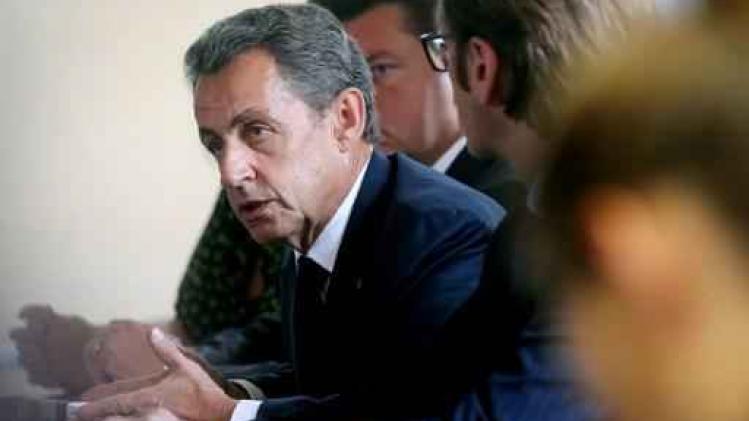 Franse ex-president Nicolas Sarkozy kandidaat bij presidentiële voorverkiezingen