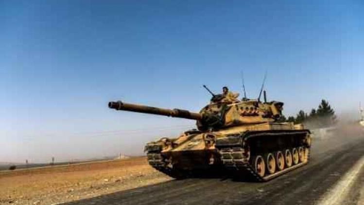 Turkije heeft tanks op Syrisch grondgebied gestuurd