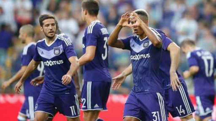 Europa League - Anderlecht geeft Slavia Praag opnieuw drie keer het nakijken