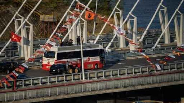 Derde Bosporusbrug in Istanboel feestelijk ingehuldigd