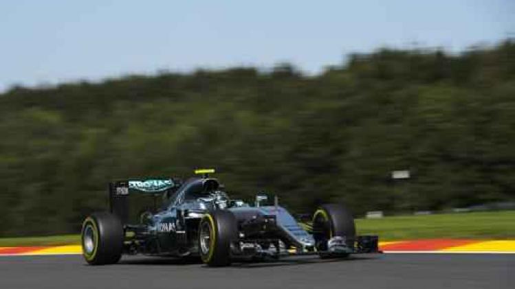 Rosberg pakt de poleposition in Spa-Francorchamps
