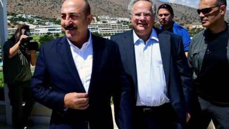 Griekse en Turkse ministers van Buitenlandse Zaken spreken elkaar op Kreta