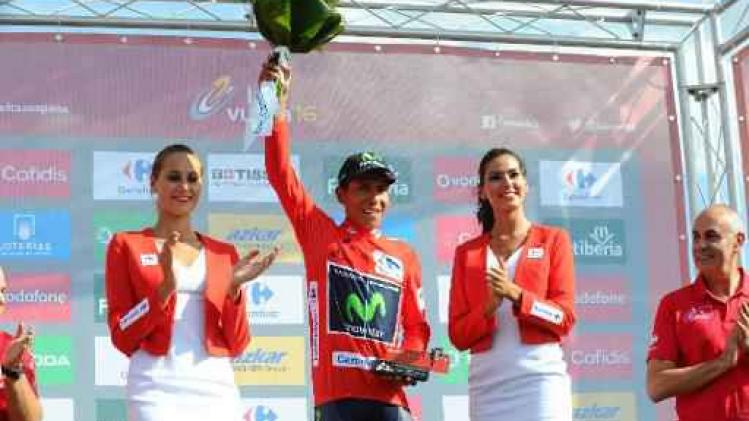 Nairo Quintana herovert leiderstrui Vuelta met winst in tiende rit