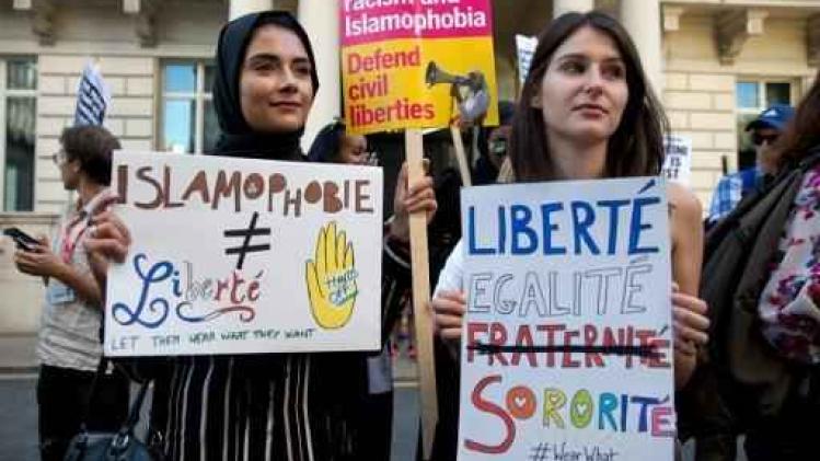 Vier Franse steden die boerkiniverbod behouden eveneens voor rechter