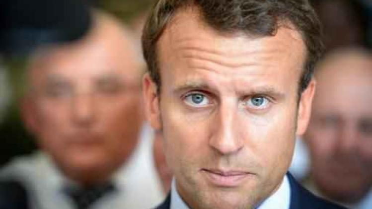Franse economieminster Macron dient dinsdagnamiddag ontslag in