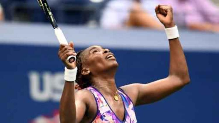 US Open - Venus Williams viert record met zege