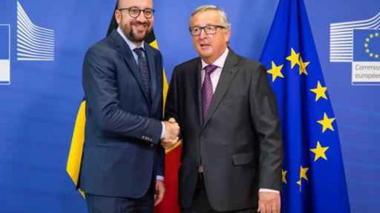 Premier Michel en Commissievoorzitter Juncker bereiden EU-top Bratislava voor