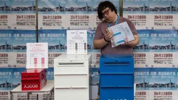 Stembureaus geopend voor parlementsverkiezingen Hongkong