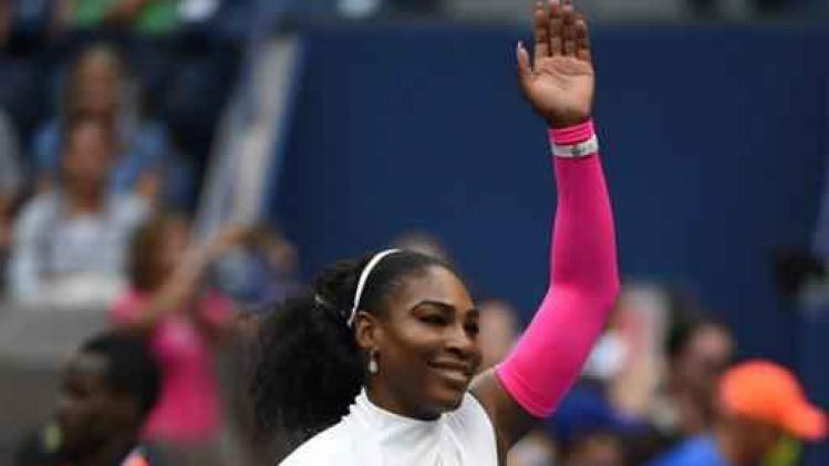 US Open - Serena Williams naar gewoonte van de partij in kwartfinales