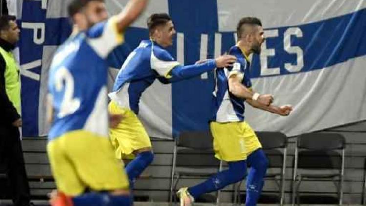 Kwal. WK 2018 - Kosovo speelt gelijk in eerste officiële wedstrijd