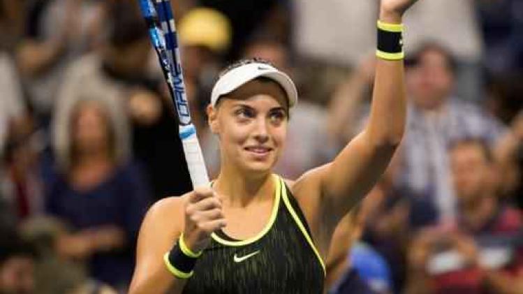 Ana Konjuh houdt vierde reekshoofd Radwanska uit kwartfinales US Open