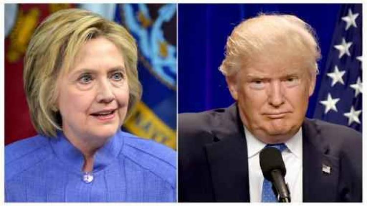 Clinton behoudt voorsprong van zes procentpunt op Trump in NBC-peiling