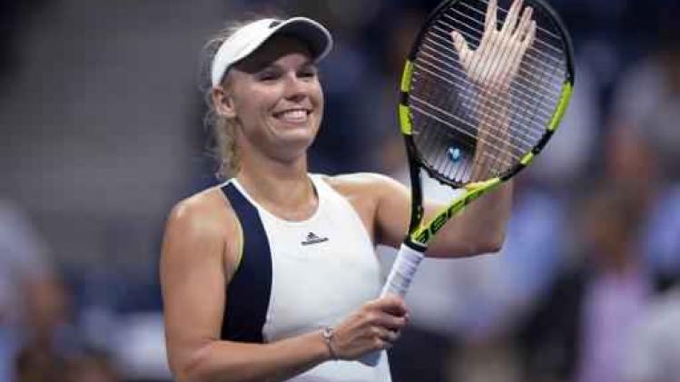 US Open - Wozniacki probleemloos naar halve finales