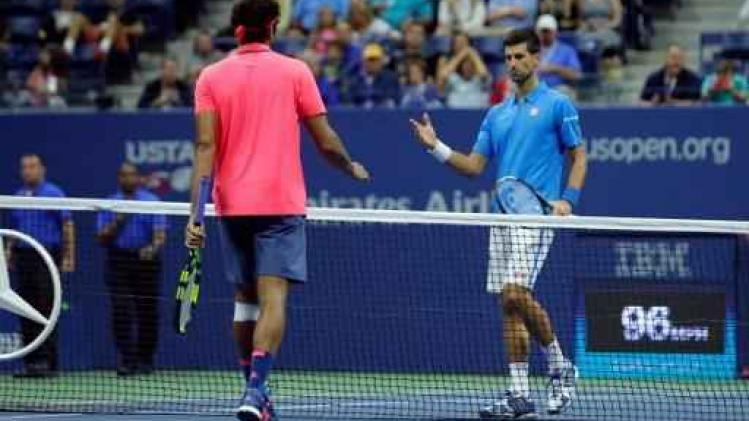 US Open - Djokovic naar halve finale door opgeven tegenstander