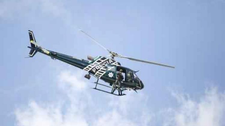 Criminelen halen politiehelikopter neer in Mexico