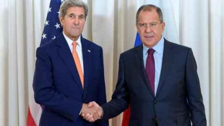 Conflit en Syrie - Kerry praat vrijdag met Lavrov over conflict in Syrië