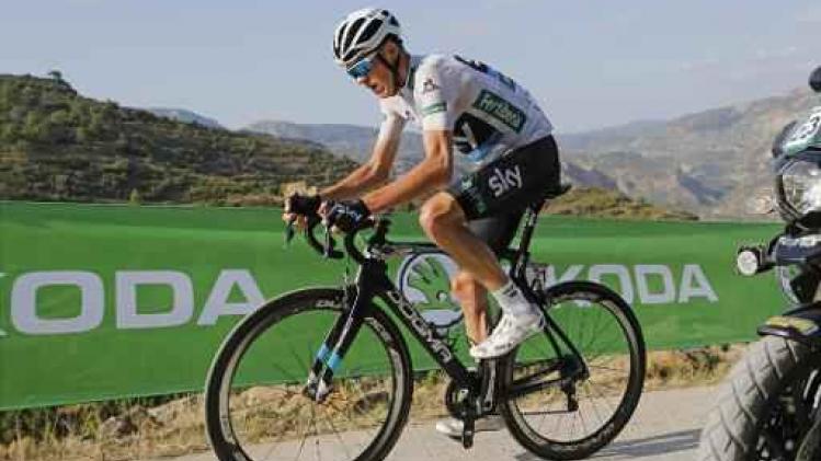 Froome nadert op Quintana na klinkende tijdritzege in Vuelta