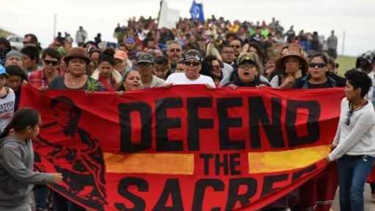 Amerikaanse regering legt bouw van pijplijn stil na protest van Sioux-stam