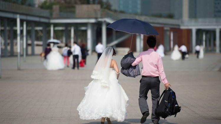 CHINA-LIFESTYLE-WEDDING