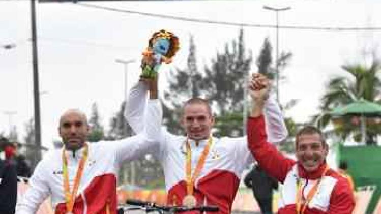 Paralympische Spelen - Belgische handbikers realiseren bronzen droom