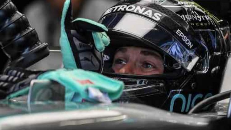 Rosberg pakt de poleposition in Singapore