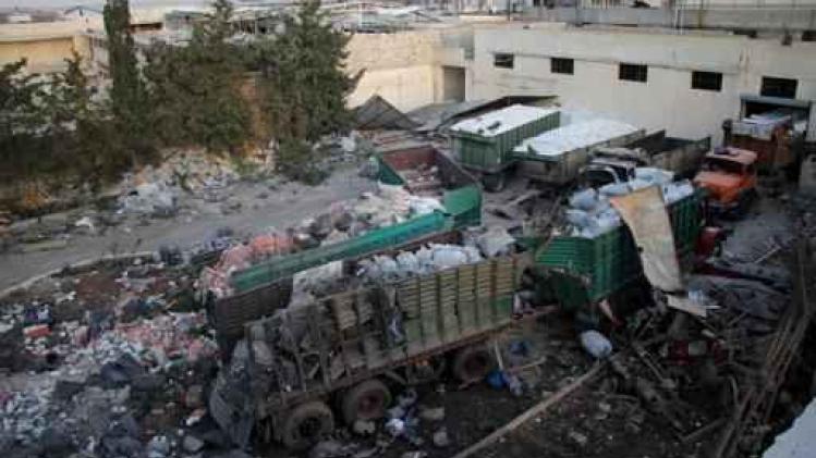 Geweld Syrië - VS beschuldigen Rusland van bombardement tegen hulpkonvooi