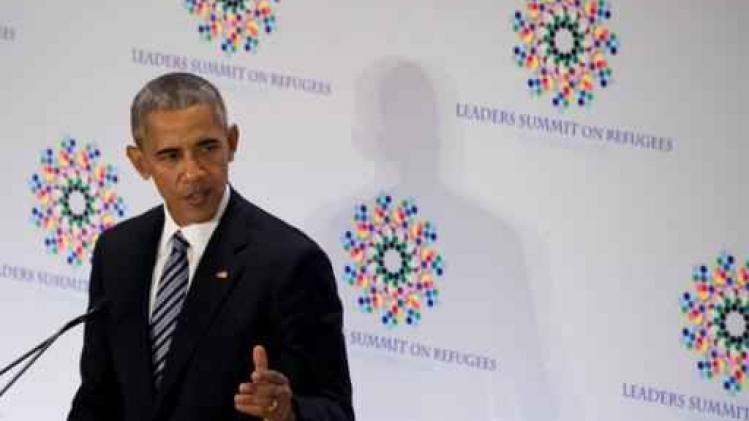 Algemene vergadering VN - Obama kondigt engagement aan van 50 landen rond opvang van 360.000 vluchtelingen