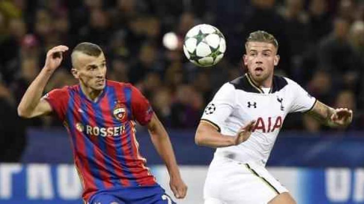 Champions League - Vertonghen en Alderweireld pakken met Tottenham volle buit tegen CSKA Moskou