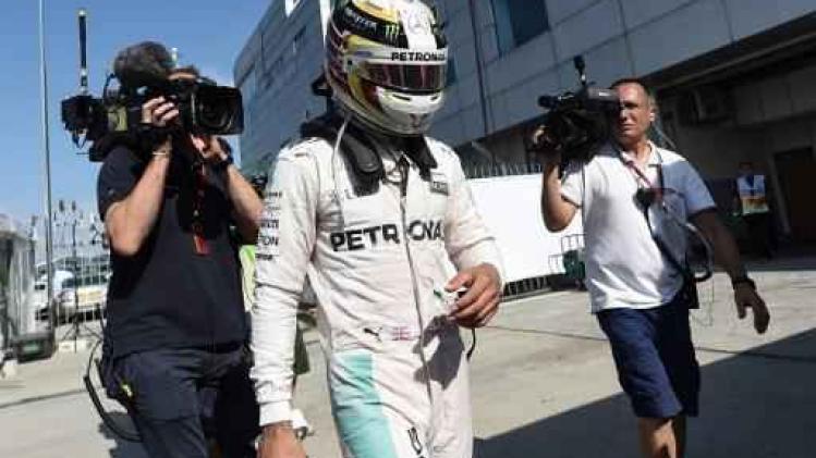 F1 - GP van Maleisië - Hamilton gefrustreerd na defecte motor