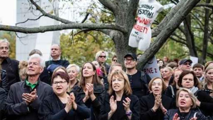 Polen op straat tegen verbod op abortus