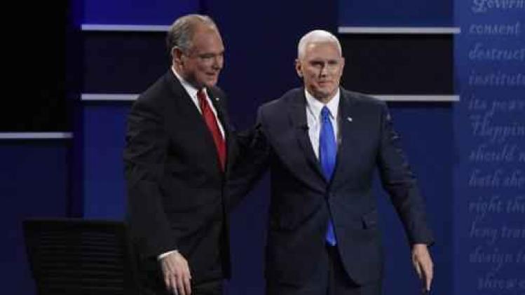 Race Witte Huis - Vicepresidenten verdedigen running mates tijdens scherp debat