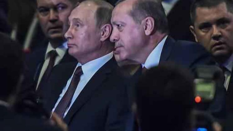 Poetin en Erdogan ontmoeten elkaar in Istanboel