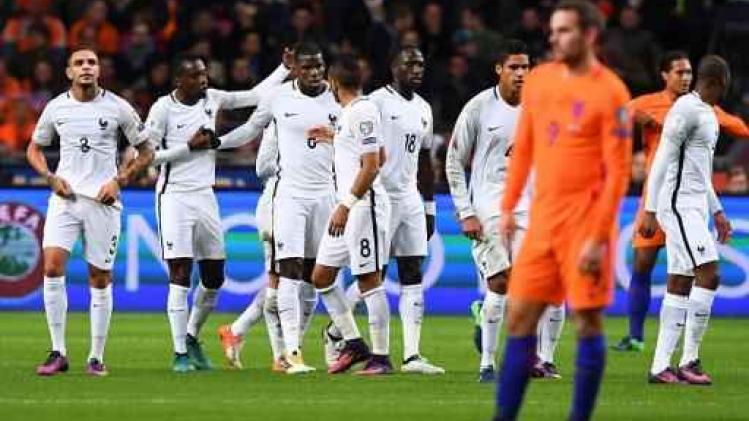 Kwal. WK 2018 - Oranje verliest van Frankrijk