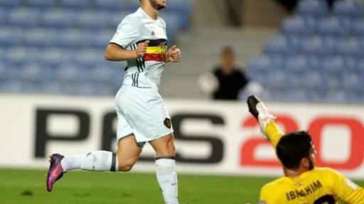 Rode Duivels - Kapitein Hazard zag "goede match