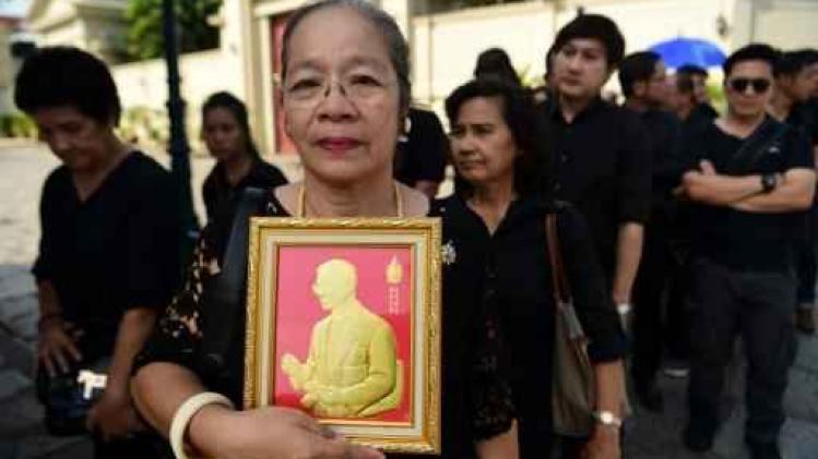 Thailand roept vrijdag uit tot publieke feestdag na dood koning