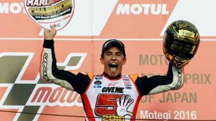Marc Marquez verzekert zich van derde wereldtitel in MotoGP