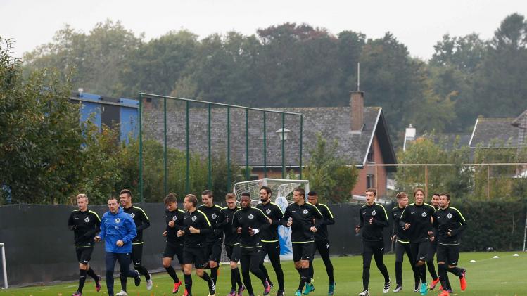 SOCCER CL GROUP G DAY 3 CLUB BRUGGE PREPARATIONS