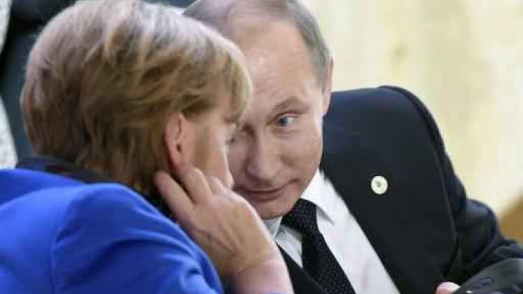 Merkel ontvangt Poetin voor top over Oekraïne in Berlijn