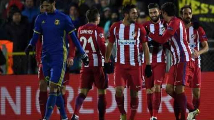 Champions League - Man-in-vorm Carrasco trapt Atlético naar derde zege op rij