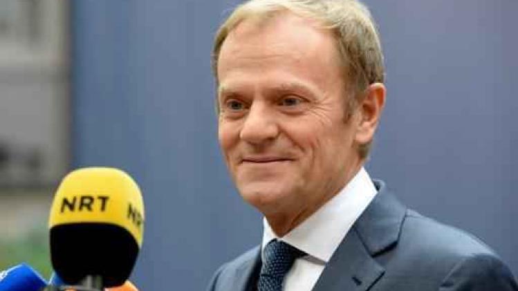 Donald Tusk bevestigt ultimatum in gesprek met premier Michel
