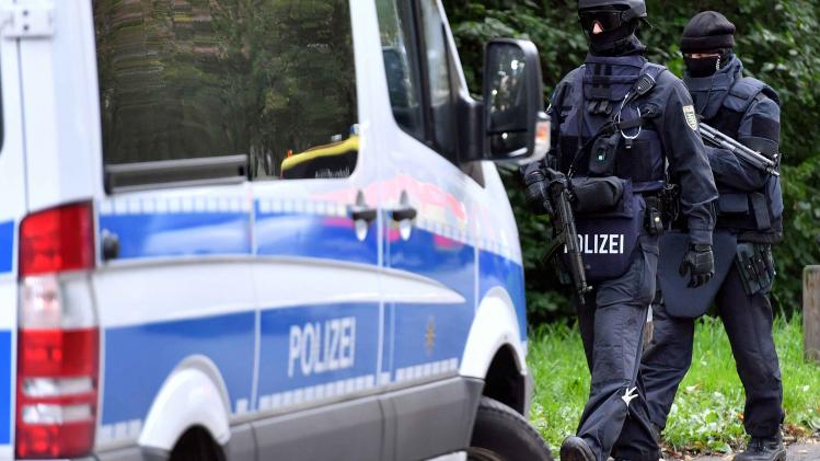 GERMANY-POLICE-ATTACK