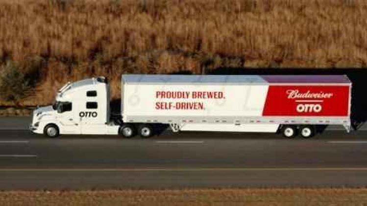 Eerste levering met zelfrijdende truck in de VS