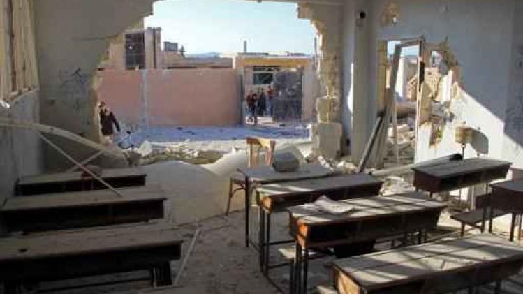 22 kinderen gedood bij aanval op school in Syrische provincie Idleb