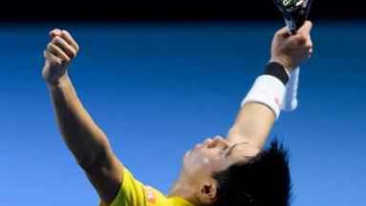 ATP Bazel - Japanner Kei Nishikori eerste finalist in Zwitserland