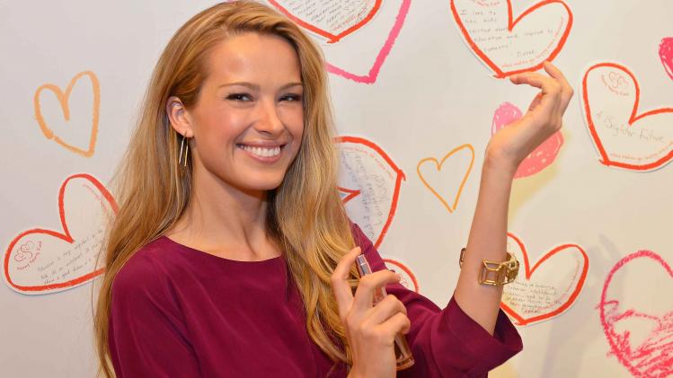 Petra Nemcova Celebrates A New Partnership With Clinique And Her Global Charity Happy Hearts Fund At Macy's Union Square