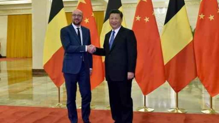Chinese president ontvangt Michel