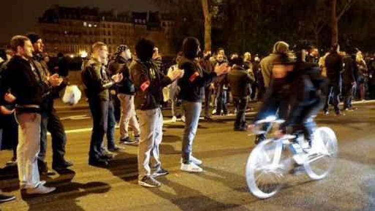 Politieagenten komen opnieuw op straat in Parijs