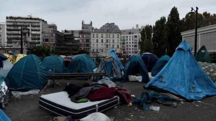 Ontruiming tentenkamp Parijs verloopt rustig