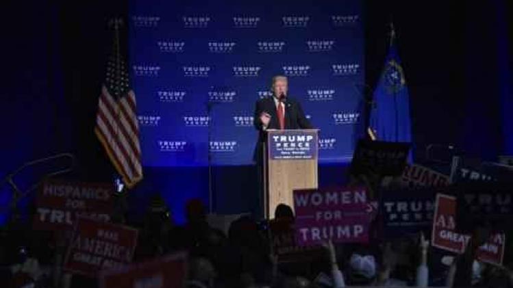 Race Witte Huis - Trump eventjes van podium gehaald in Nevada